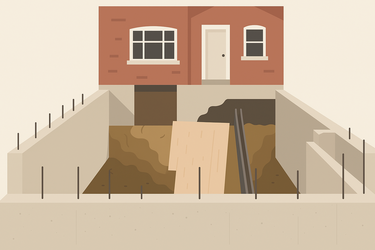 Retail/Office Basements Adjacent to Property Lines: Wall Type, Sequencing & Movement Control BLD-BL-GEO-I-213-2025-EN