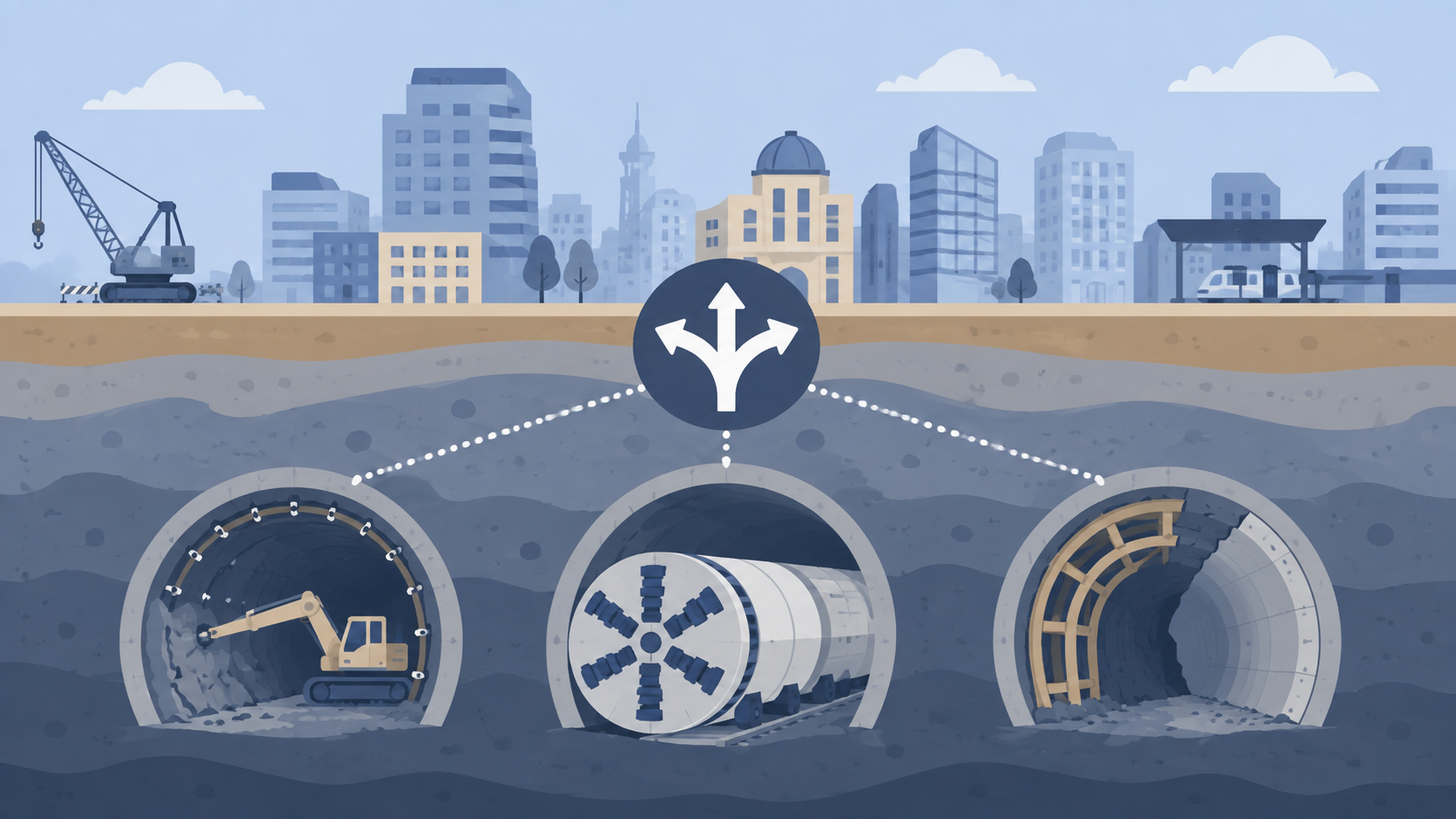 NATM, TBM or Hybrid? Selecting the Right Method for Urban Tunnelling TNR-RL-CIV-B-103-2025-EN
