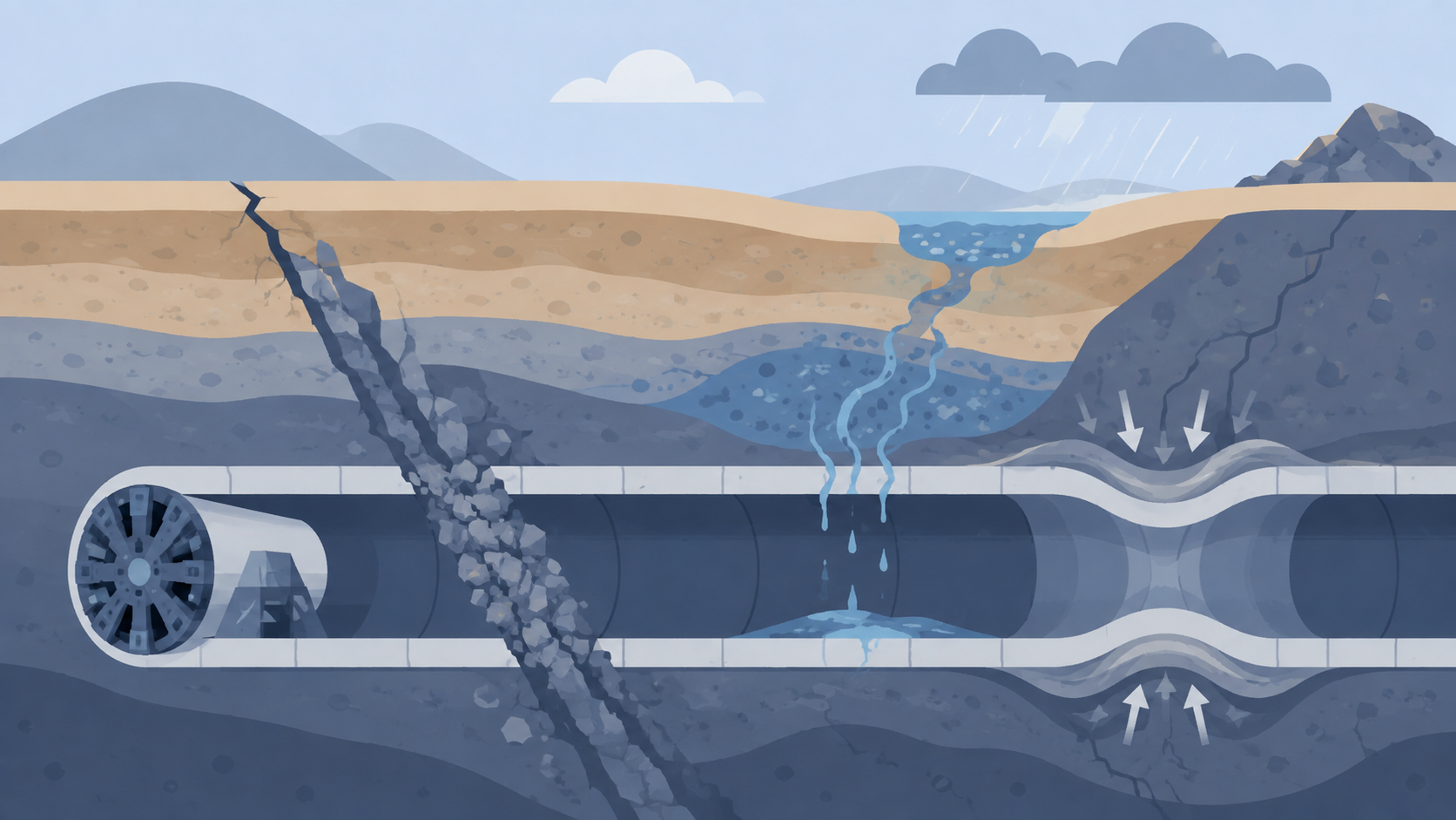 Geological Hazards in Tunnelling: Anticipating Cost, Schedule and Construction Risks   TNR-RL-CIV-B-106-2025-EN