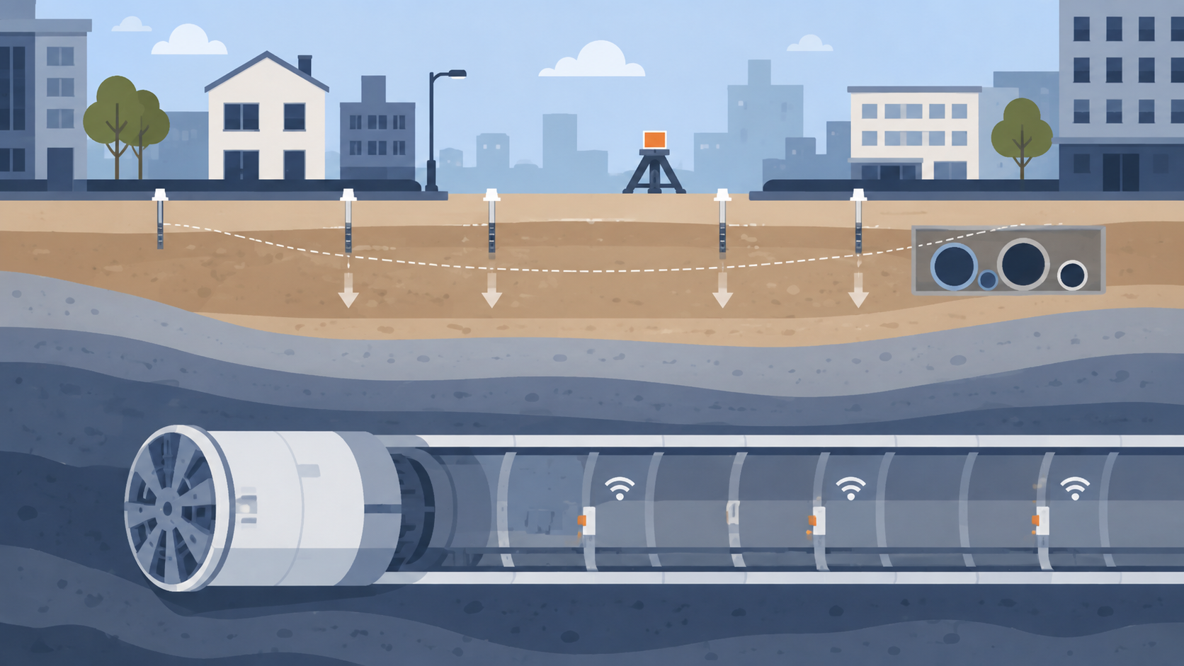Controlling the Ground: Settlement and Monitoring in Urban Tunnelling TNR-RL-CIV-B-107-2025-EN