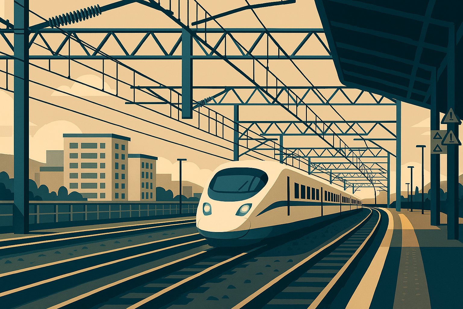 HSR OLE at 300+ km/h: Dynamic Stability, Uplift Control & Acceptance Testing TNR-RL-ELE-I-147-2025-EN