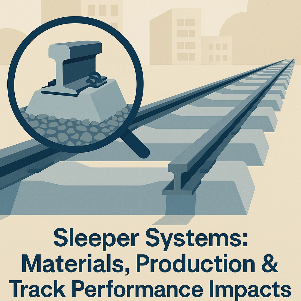 Sleeper Systems: Materials, Production & Track Performance Impacts TNR-RL-TRK-B-011-2025-EN
