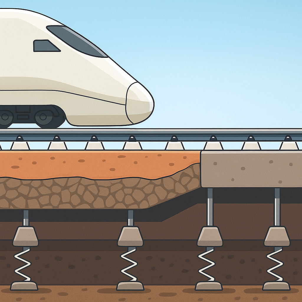 Track Transition Zones: Managing Stiffness, Settlement & Load Transfer  TNR-RL-TRK-B-022-2025-EN