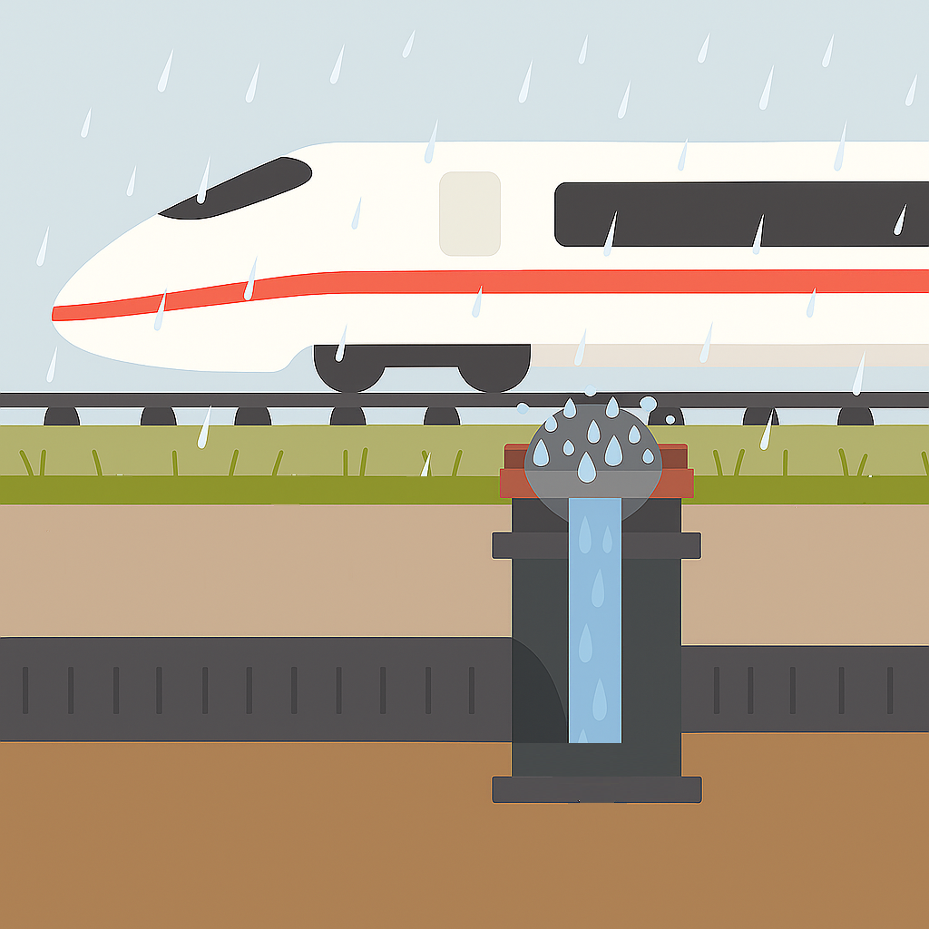 Track Drainage & Water Management: Protecting the Railway from Hidden Risks TNR-RL-TRK-B-024-2025-EN